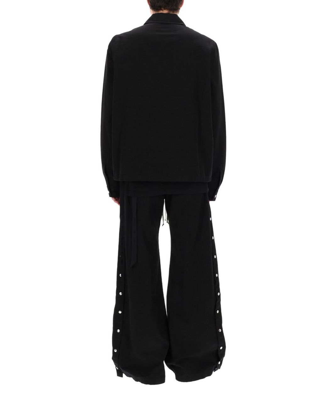 Rick Owens Black Giacca Zipfront for men