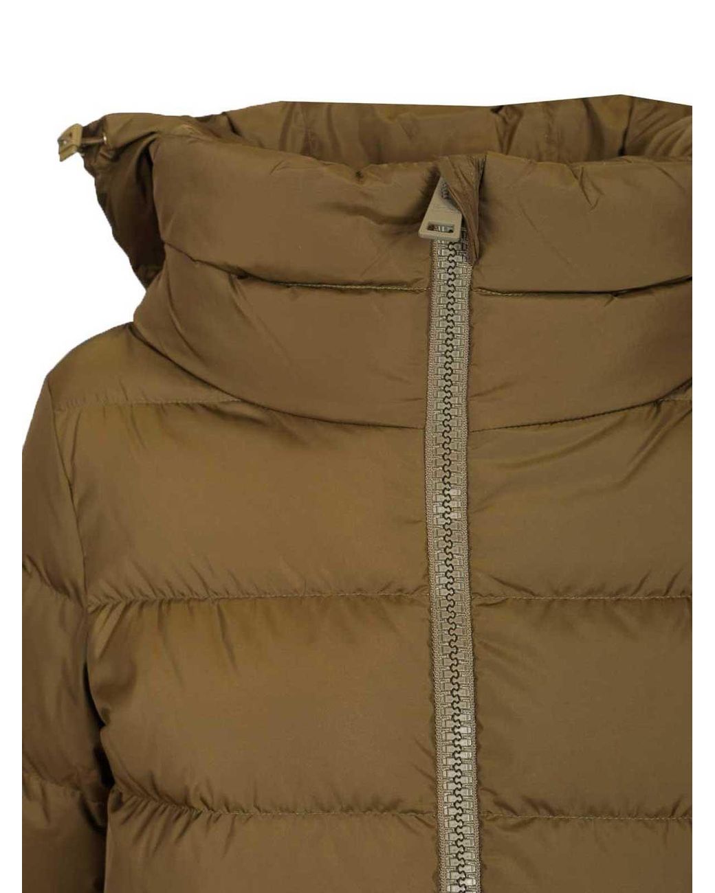 Herno Green "A-Shape" Down Jacket