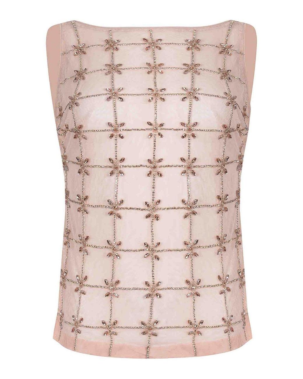 Pinko Pink Top Made Of Polyester