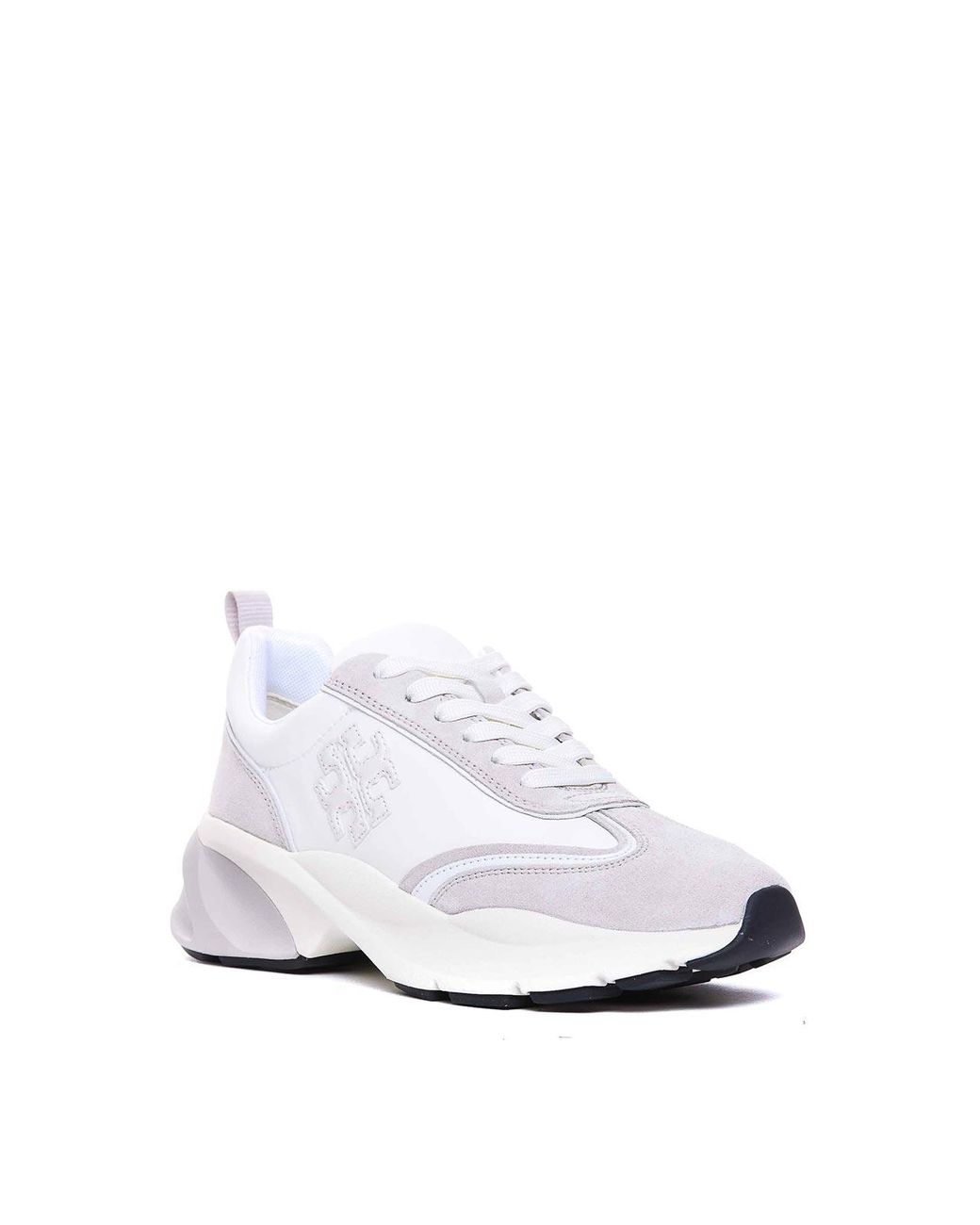 Tory Burch White Good Luck Sneakers