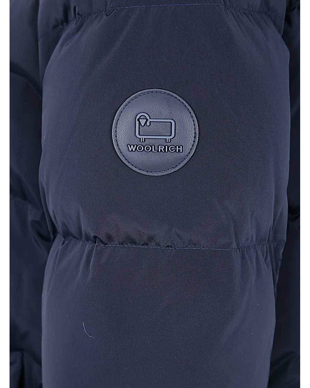 Woolrich Blue Alsea Puffer Parka