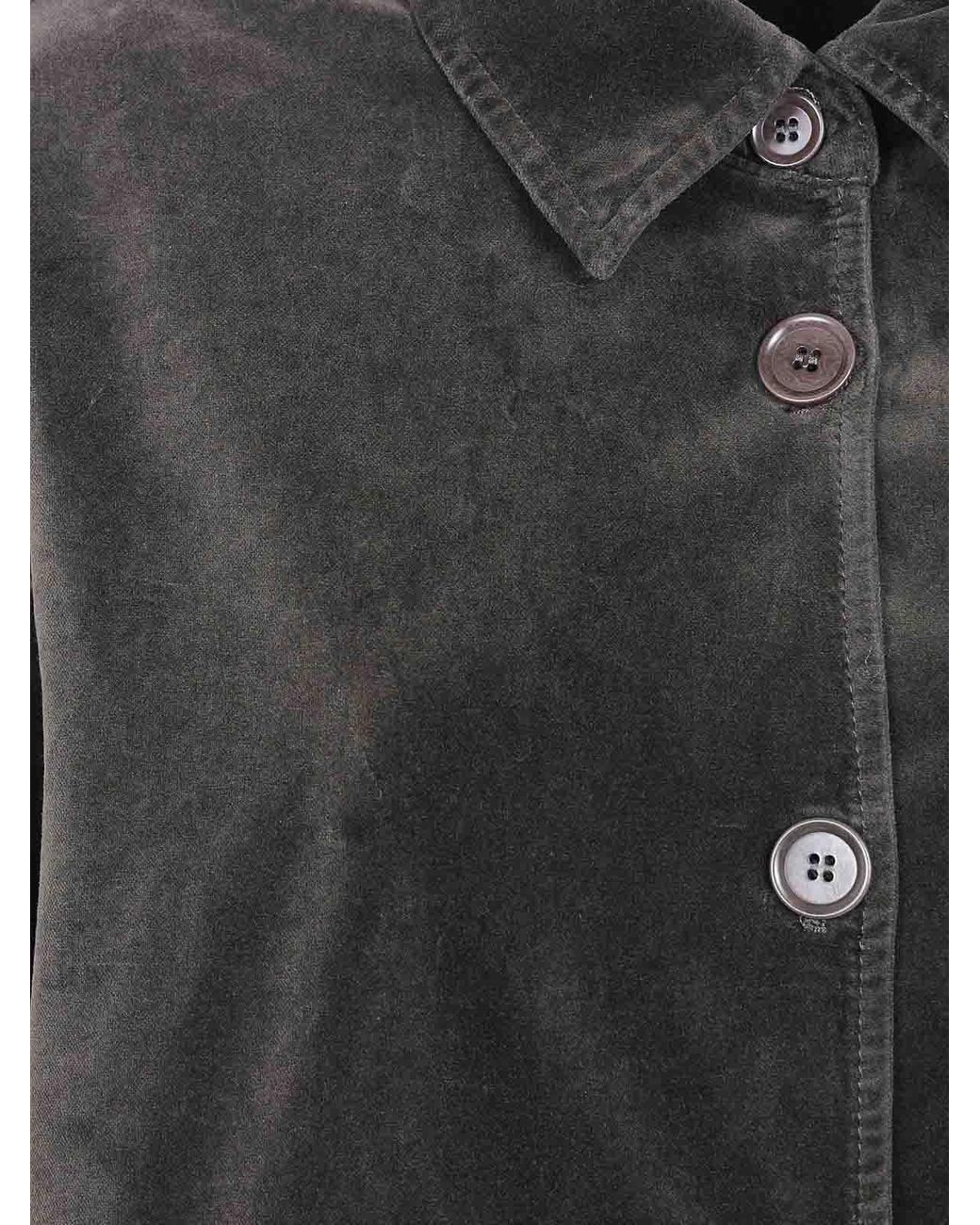 Aspesi Black Velvet Classic Jacket