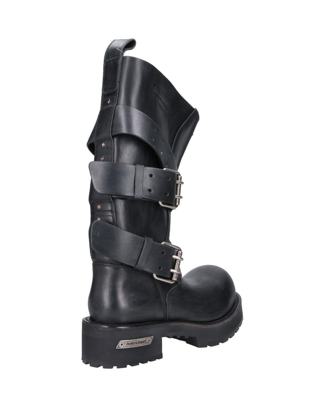 Balenciaga Black Boots for men