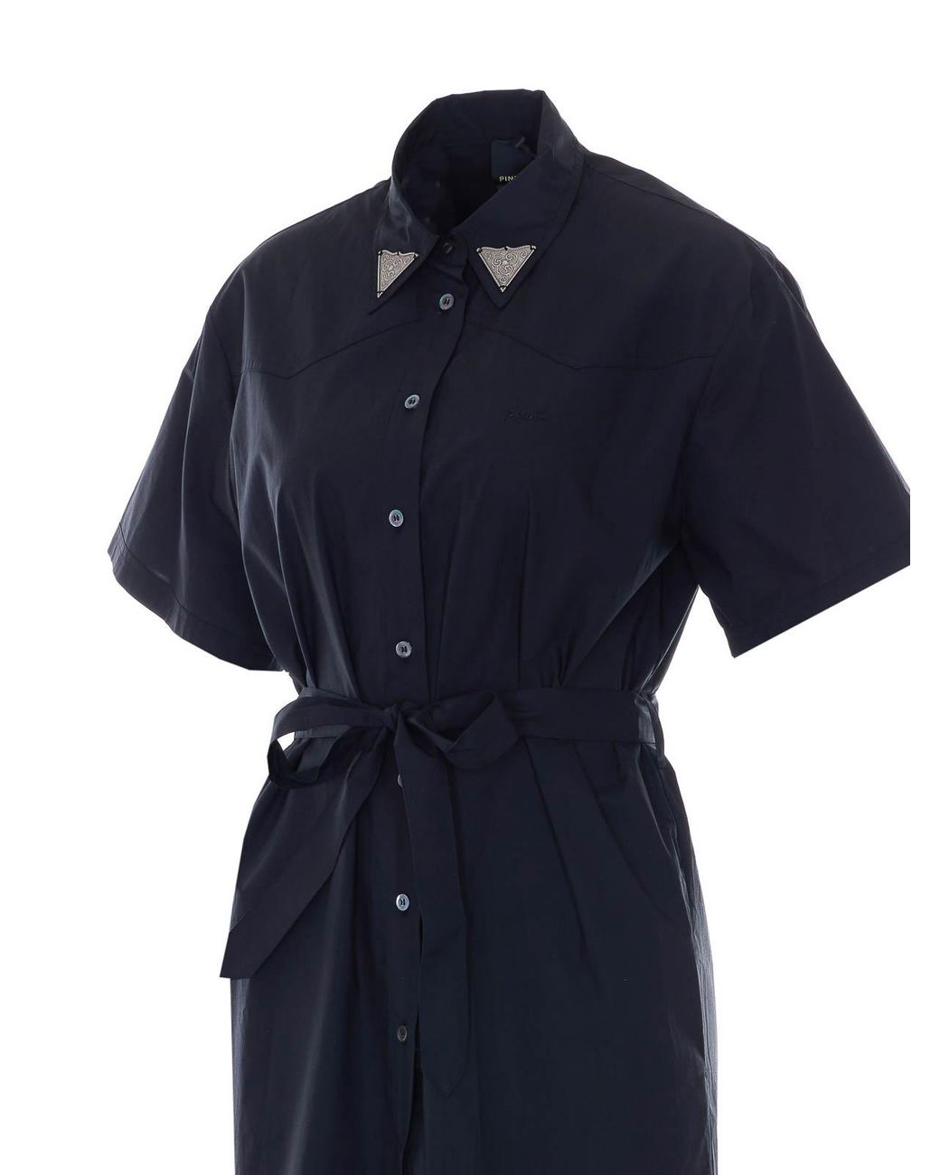 Pinko Blue Avigliano Chemisier Dress