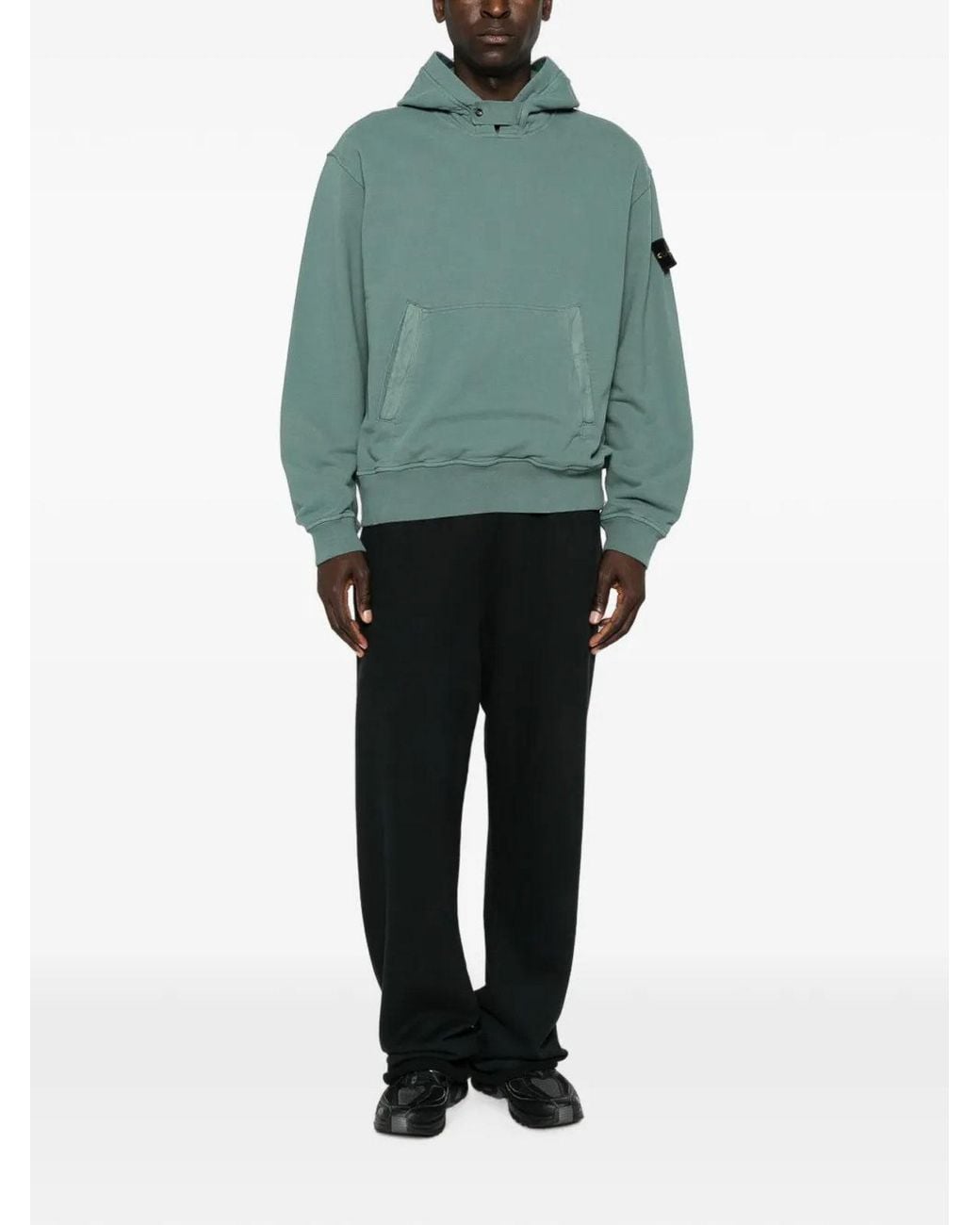 Sudadera Stone Island de hombre de color Green