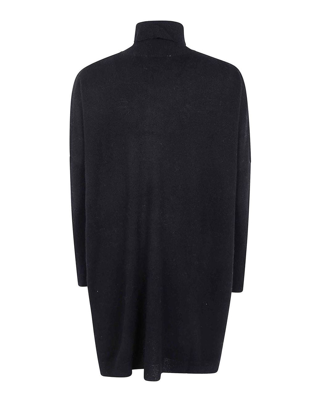 ABSOLUT CASHMERE Blue Amira High Neck Maxi Sweater