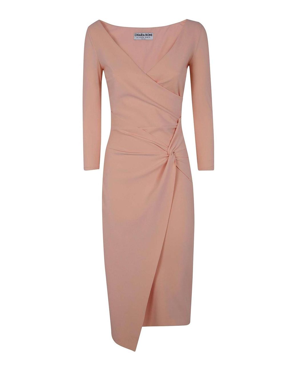 La Petite Robe Di Chiara Boni Pink Amax Short Sleeves 30 Dress