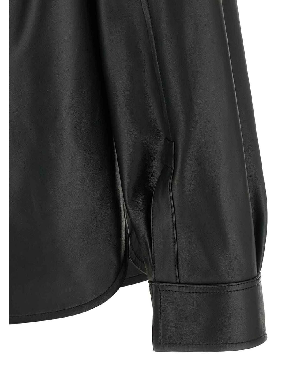 Loewe Black Nappa Leather Overshirt for men