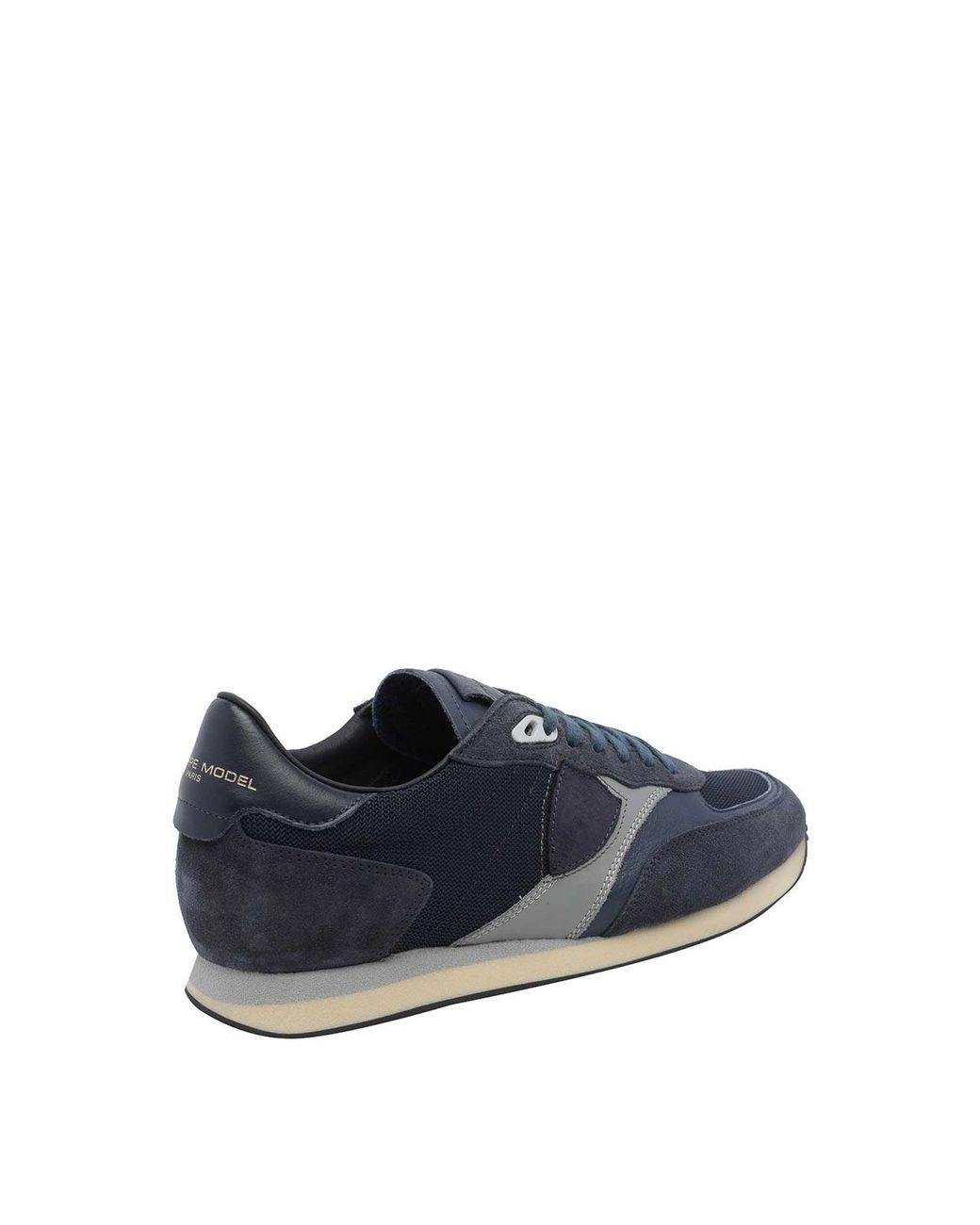 Philippe Model Blue Low-Top Sneakers for men