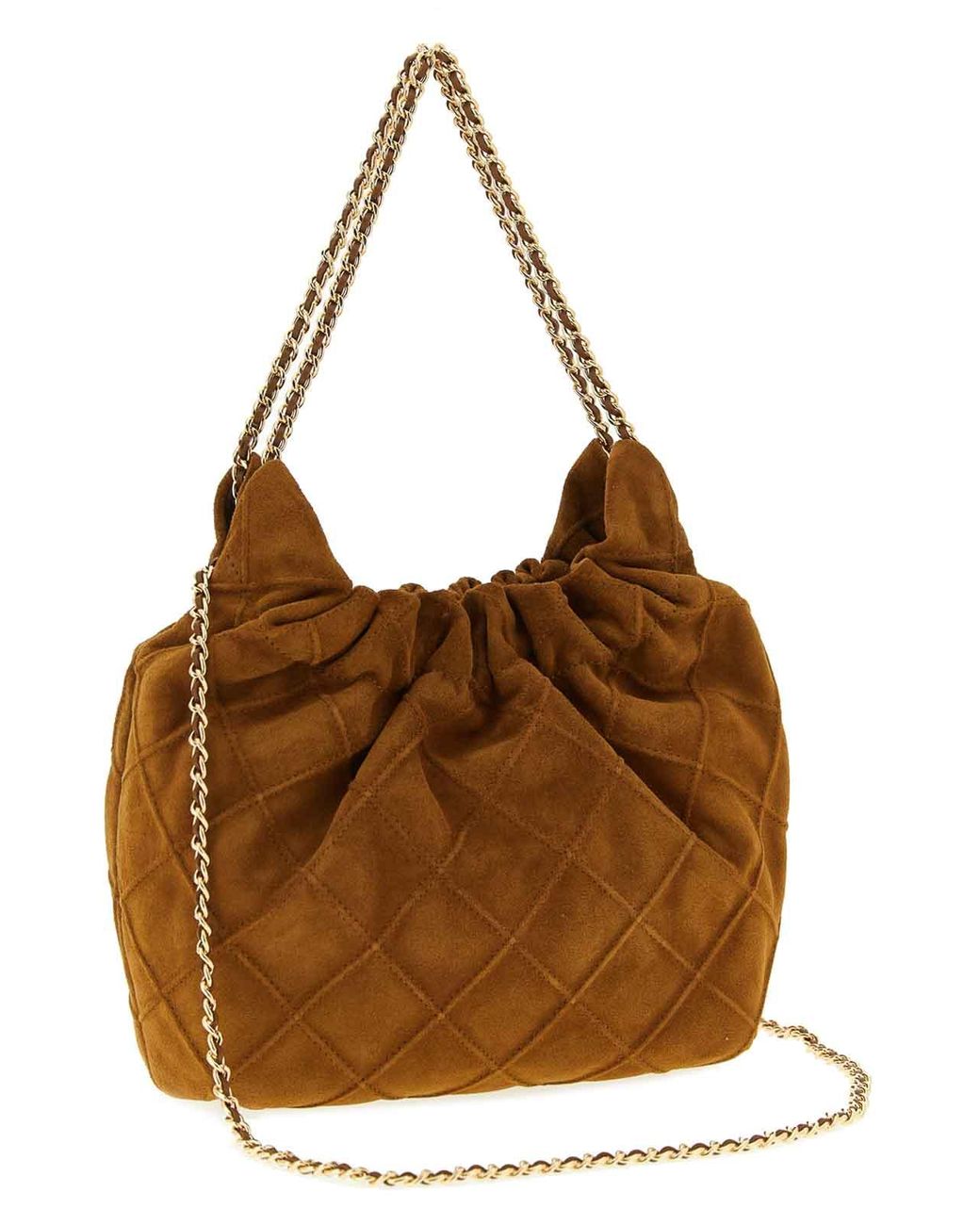 Tory Burch Brown Fleming Mini Handbag