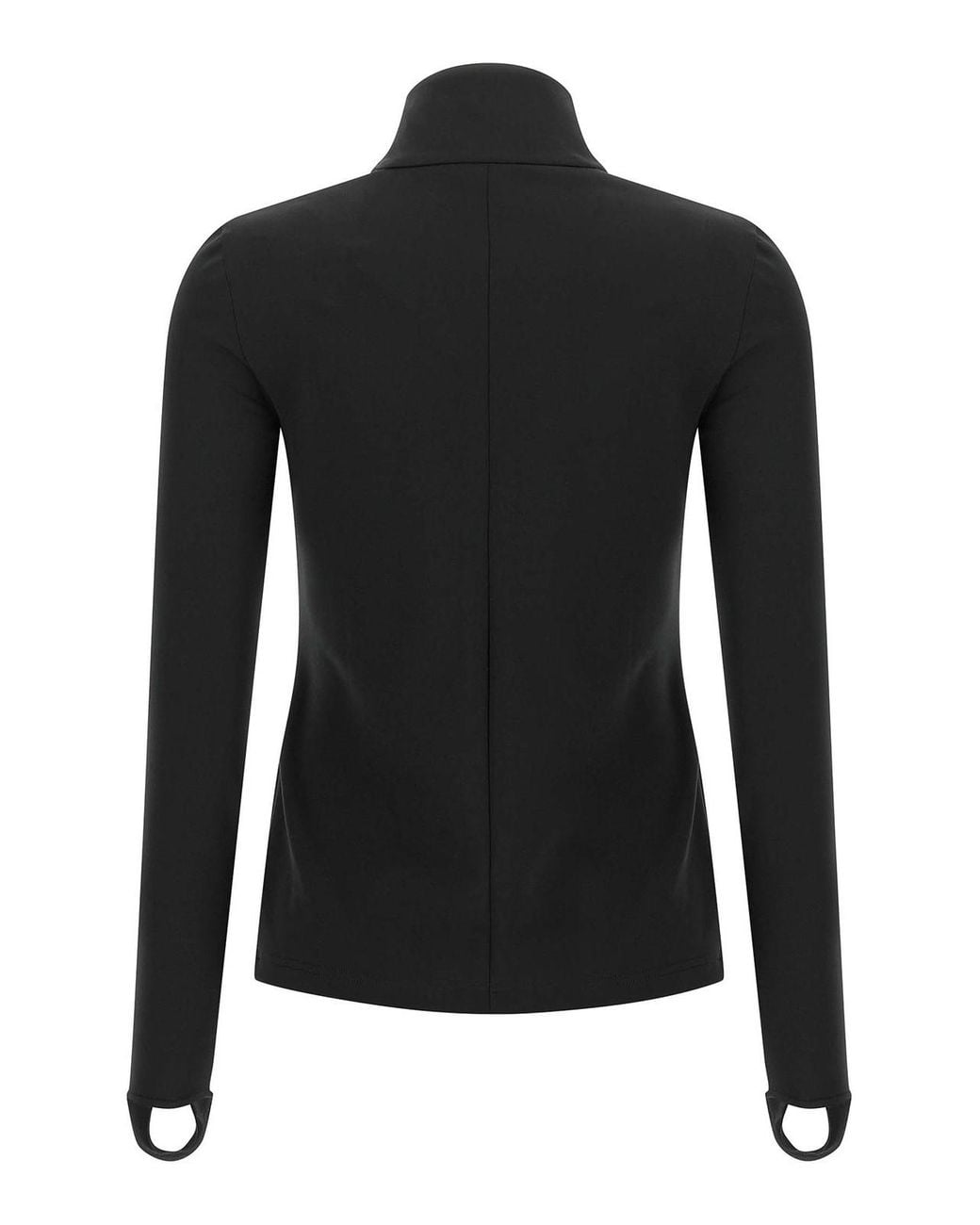 Courreges Black Second-Skin Technical Jumper