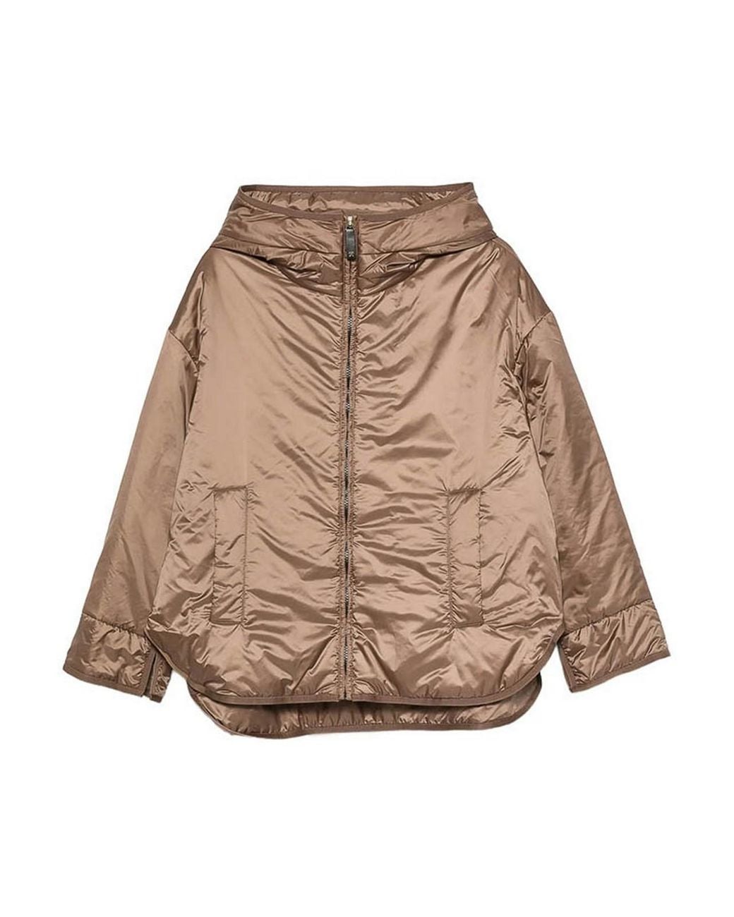 Max Mara Natural Down Puffer Parka Coat