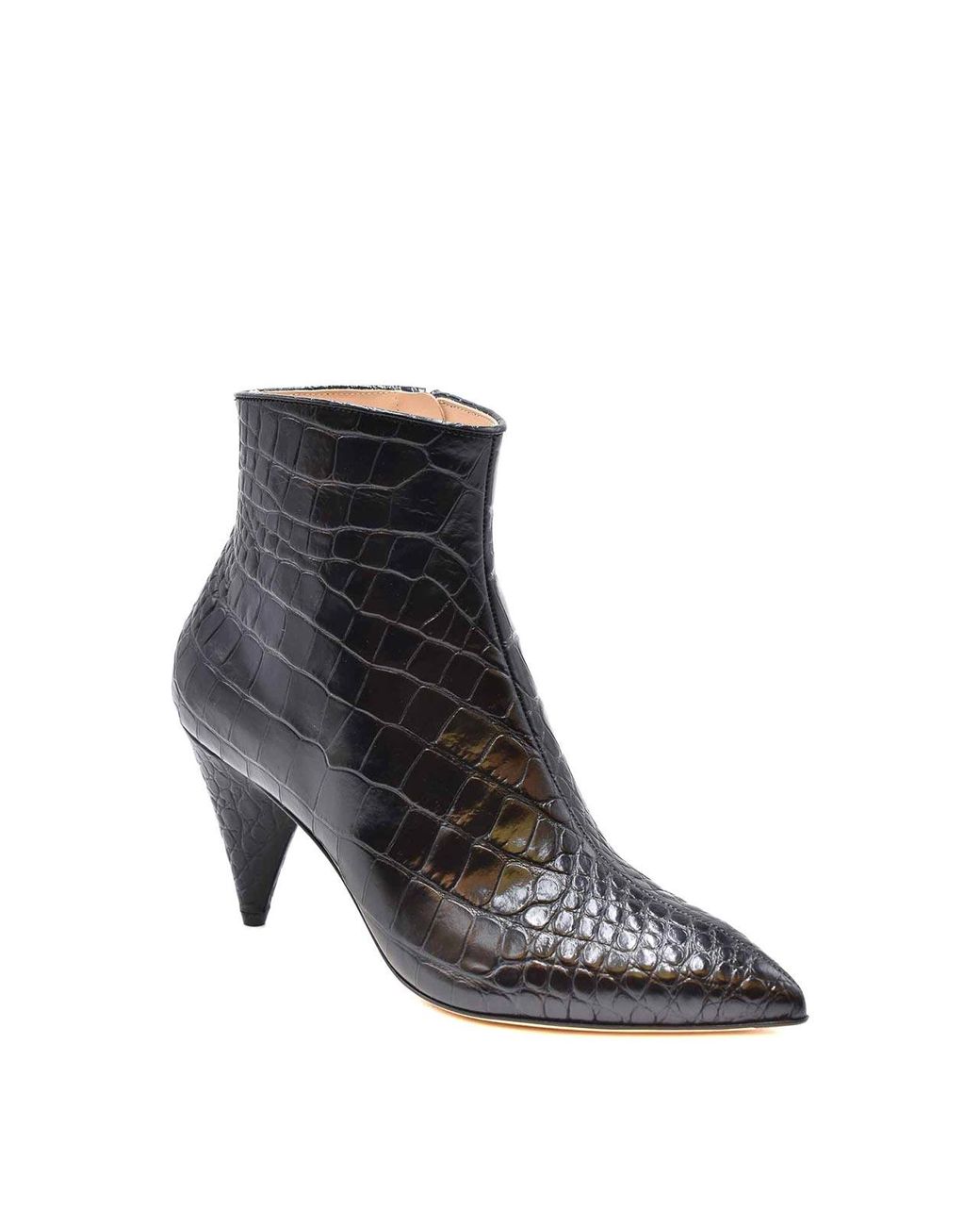 Polly Plume Black Booties