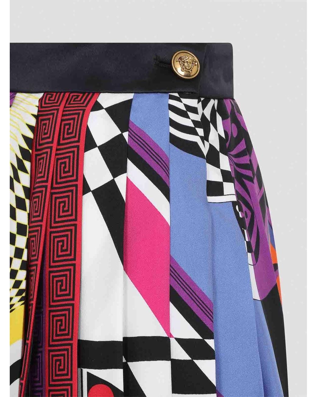 Jupe Midi Versace en coloris Blue