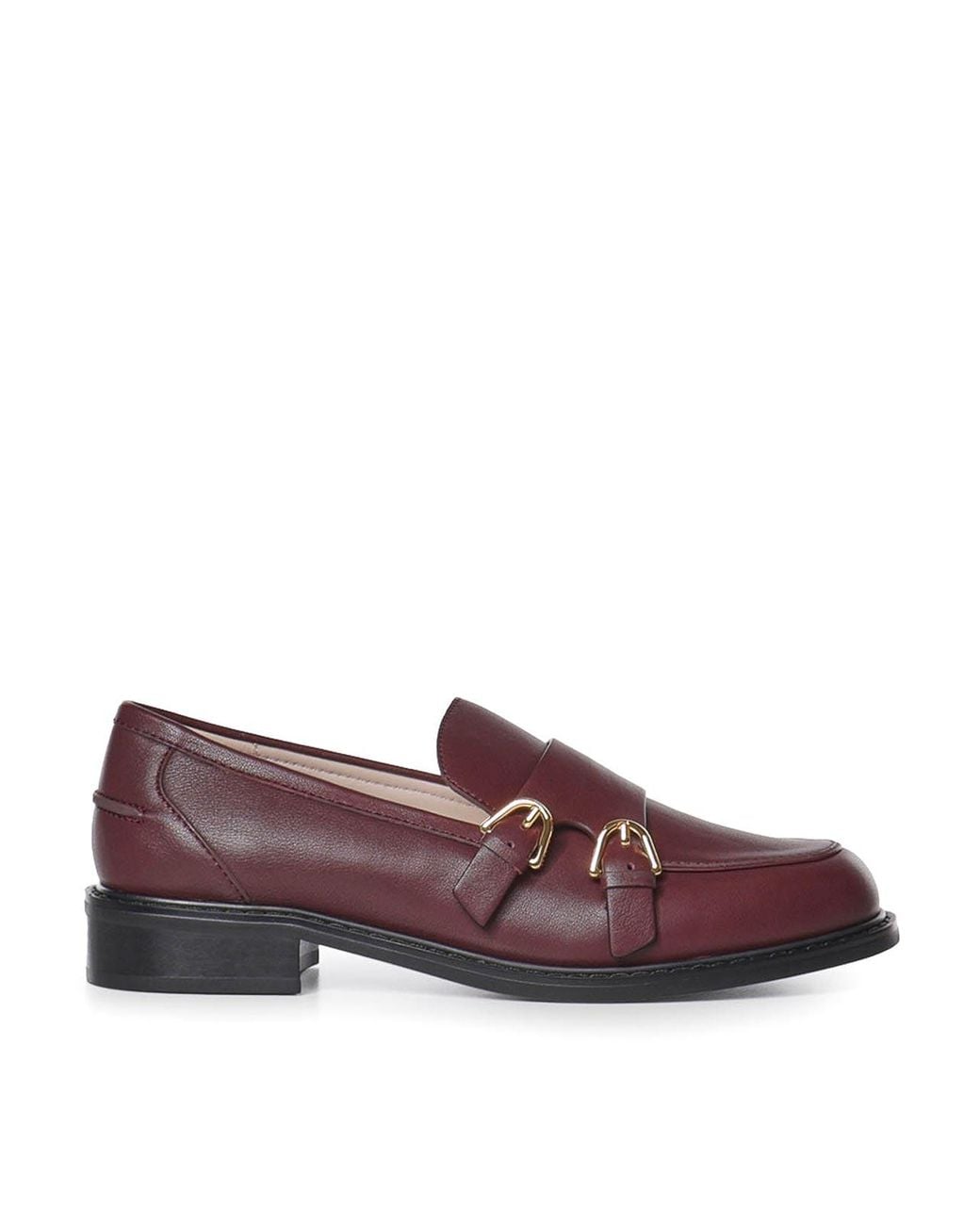Coccinelle Purple Leather Loafers