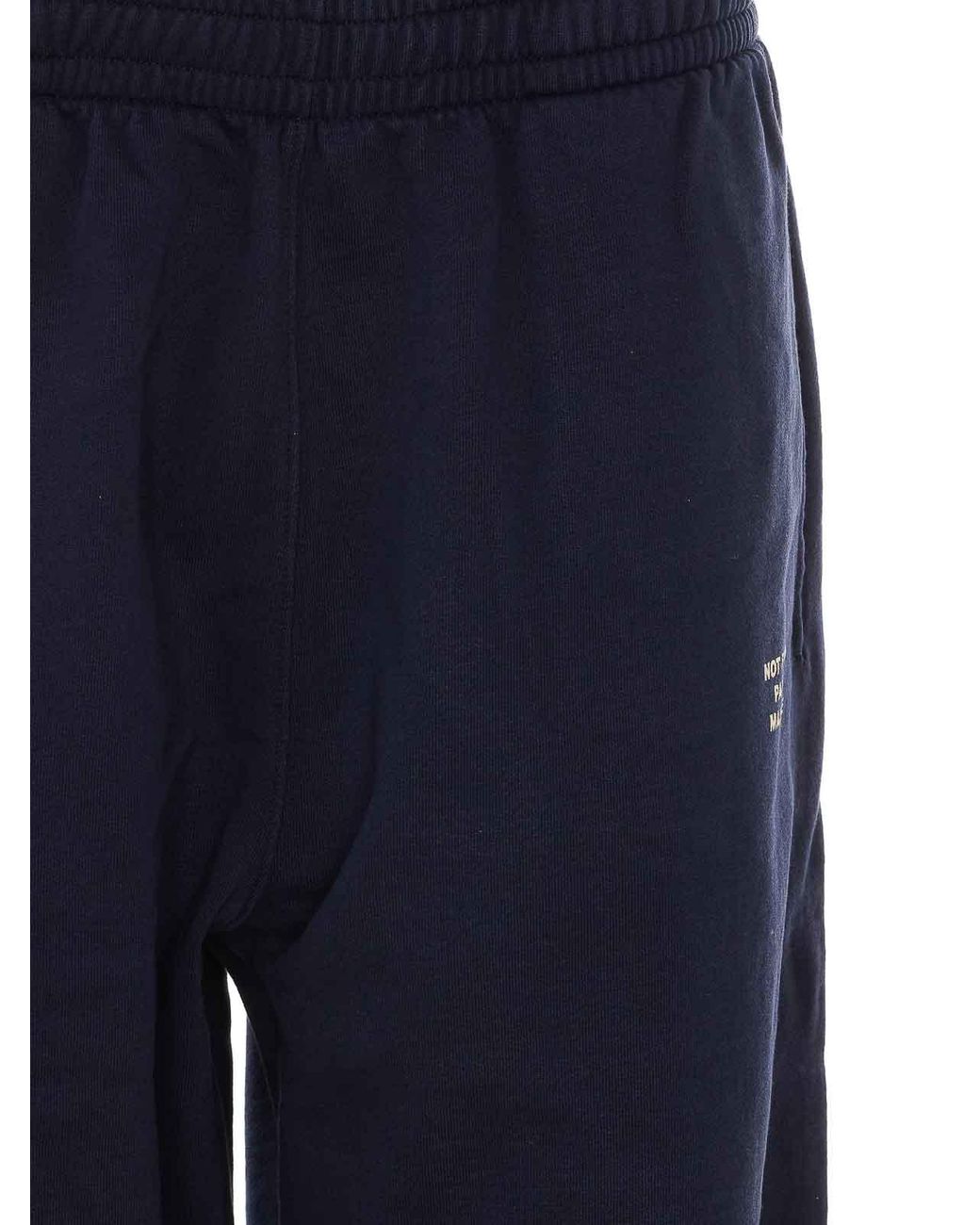 Drole de Monsieur Blue Slogan Joggers for men