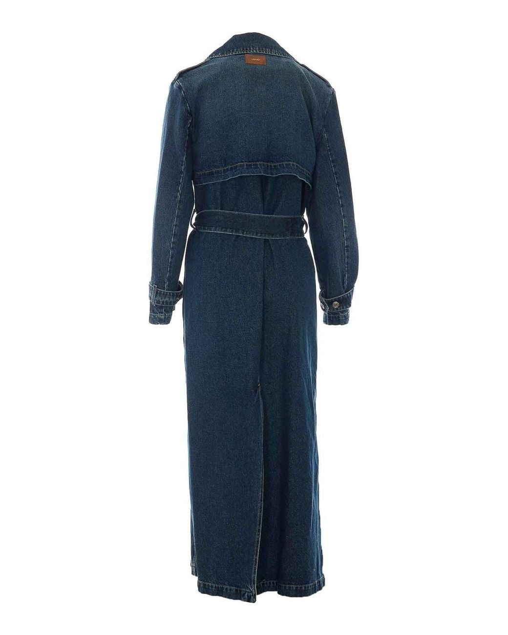Liu Jo Blue Denim Trench