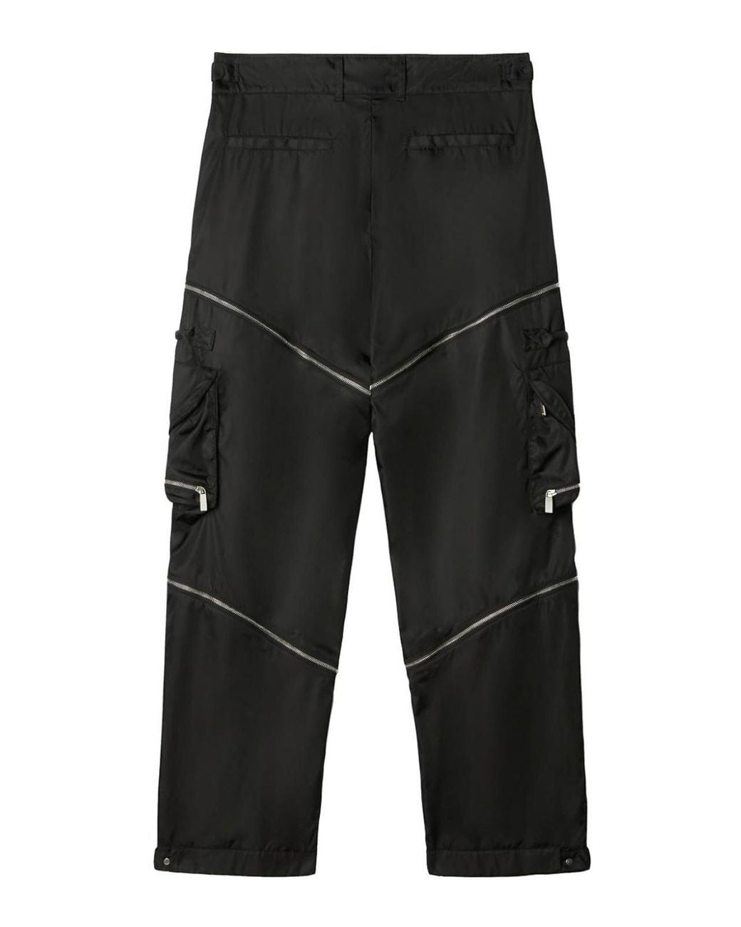 Off-White c/o Virgil Abloh Gray Nylon Cargo Pants for men