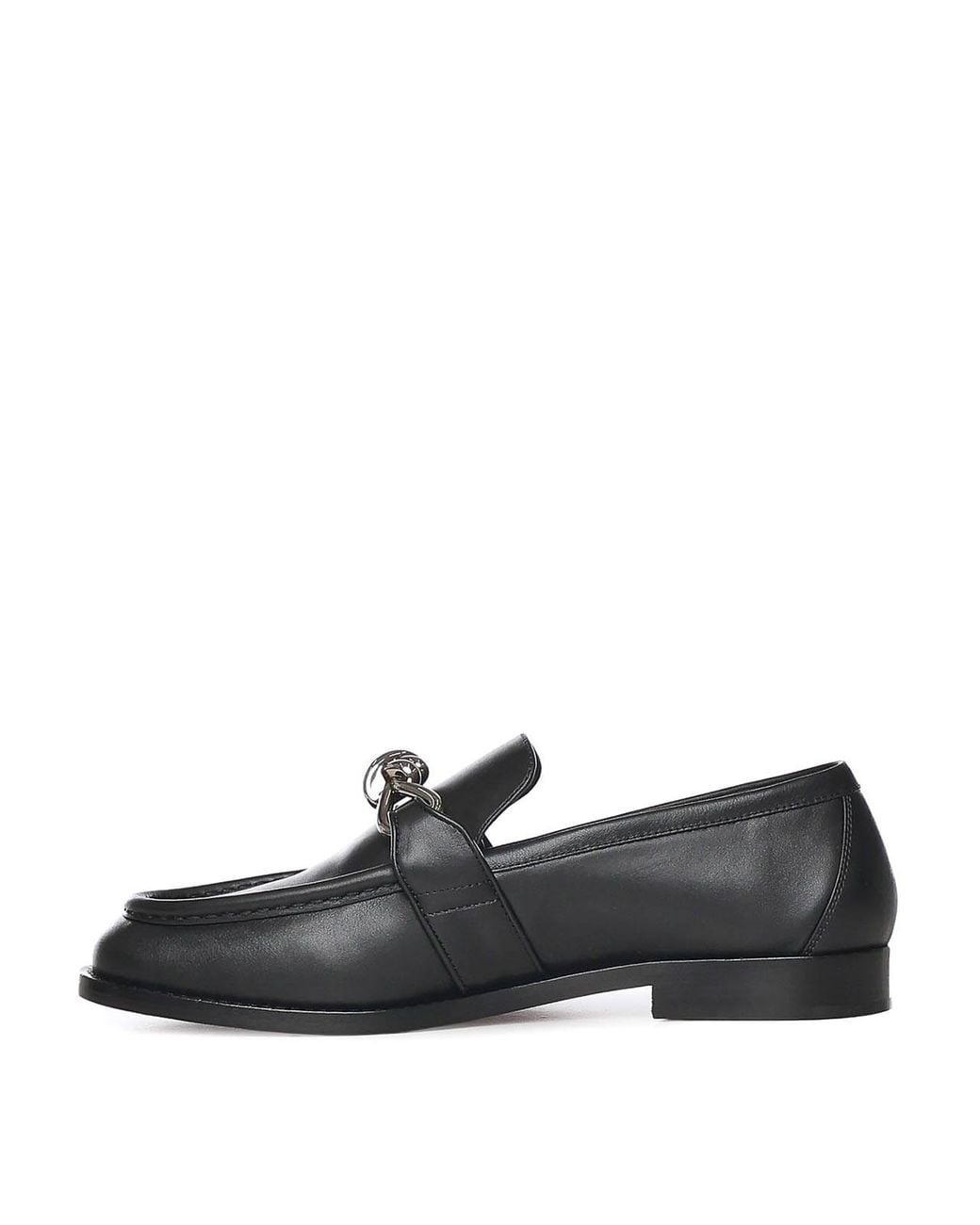 Bottega Veneta Gray Astaire Leather Loafers for men