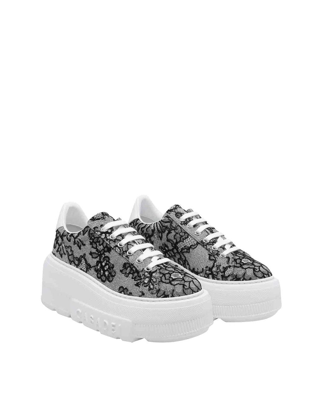Casadei Gray Nexus Rigel Sneakers