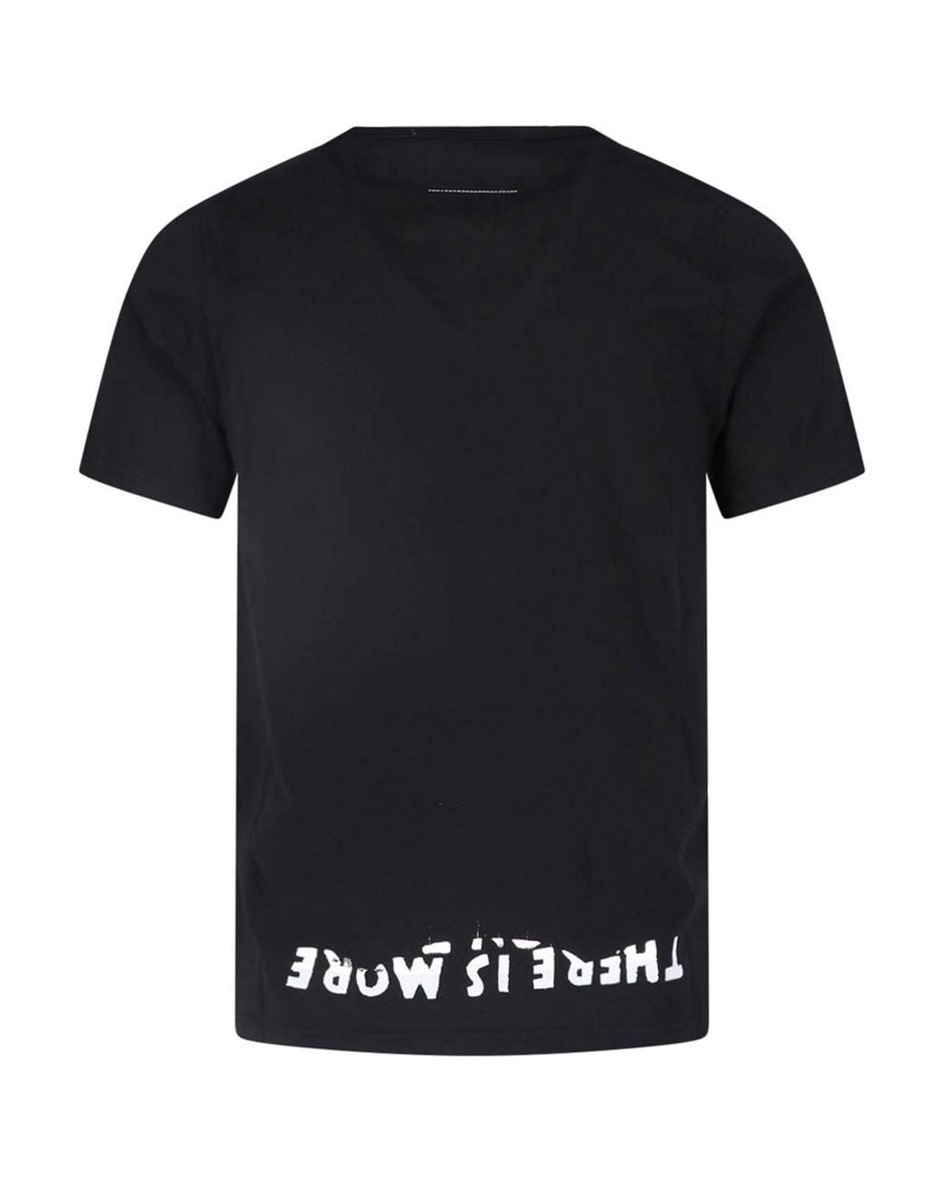 MM6 by Maison Margiela Black Aids T-Shirt for men