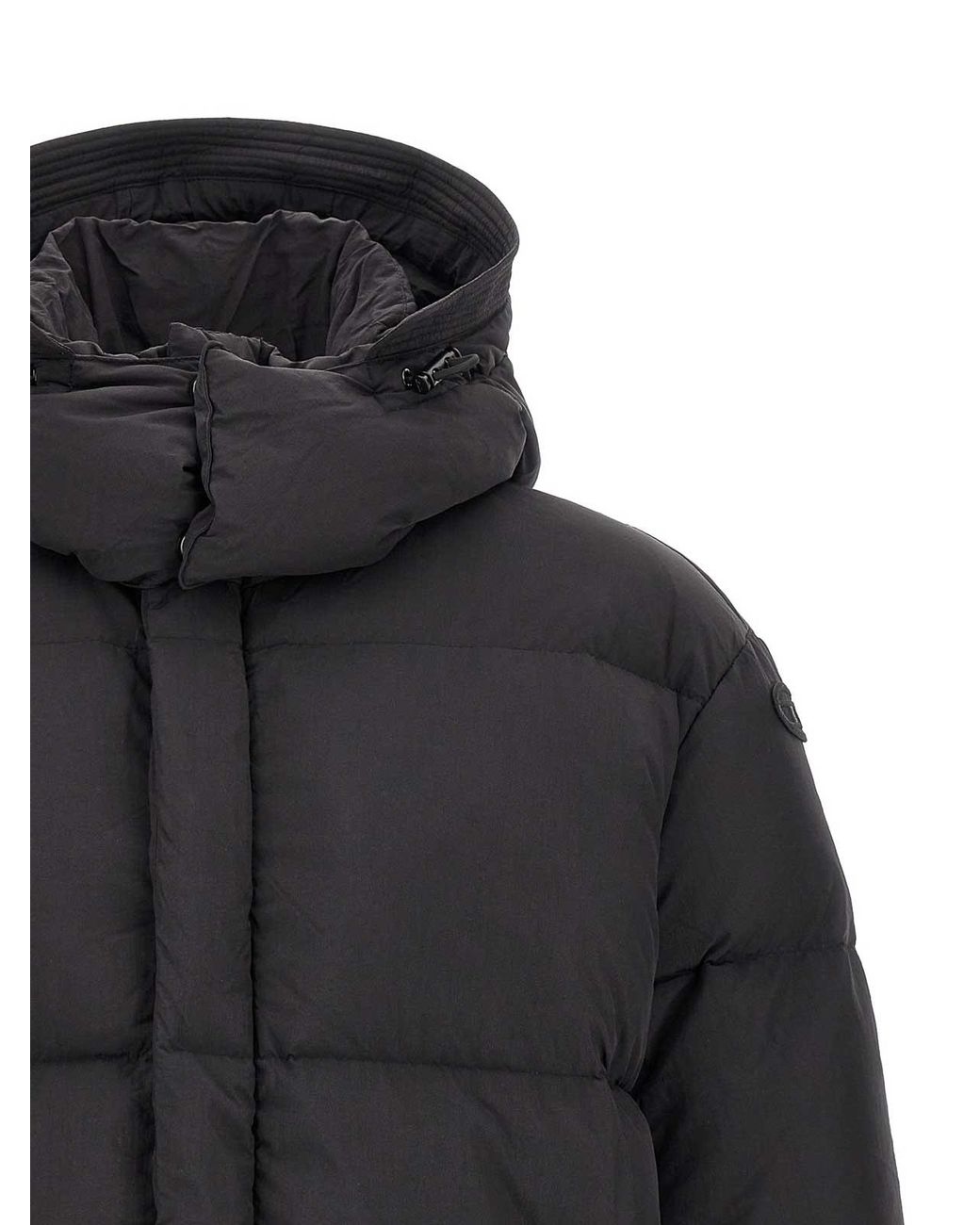 DIESEL Black W-Rolfys-Wrd' Down Jacket for men