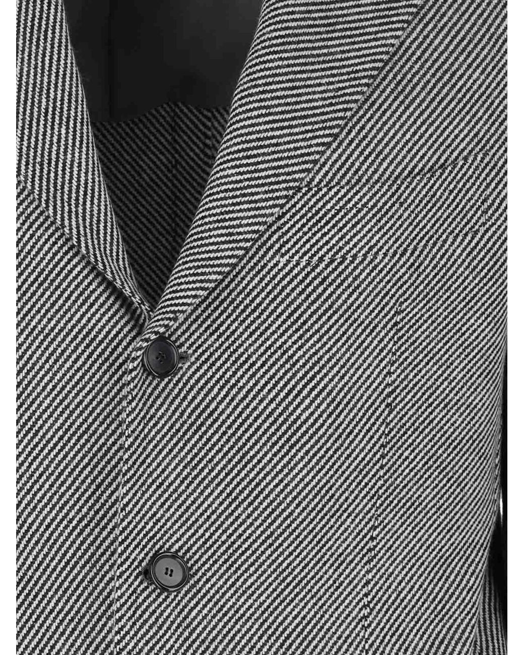 Cesare Attolini Gray Blazer Monopetto for men