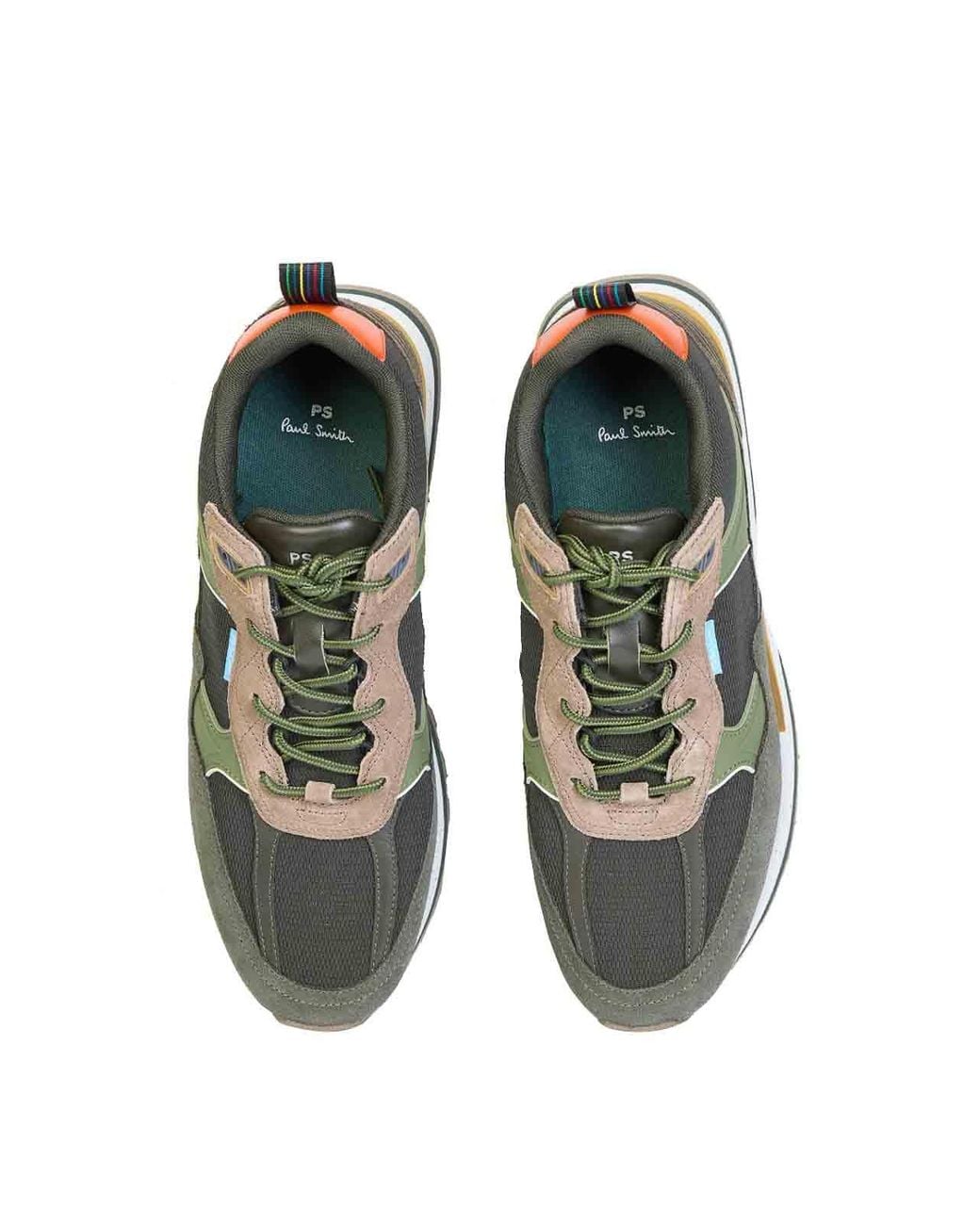 Paul Smith Green Sneaker Banks for men