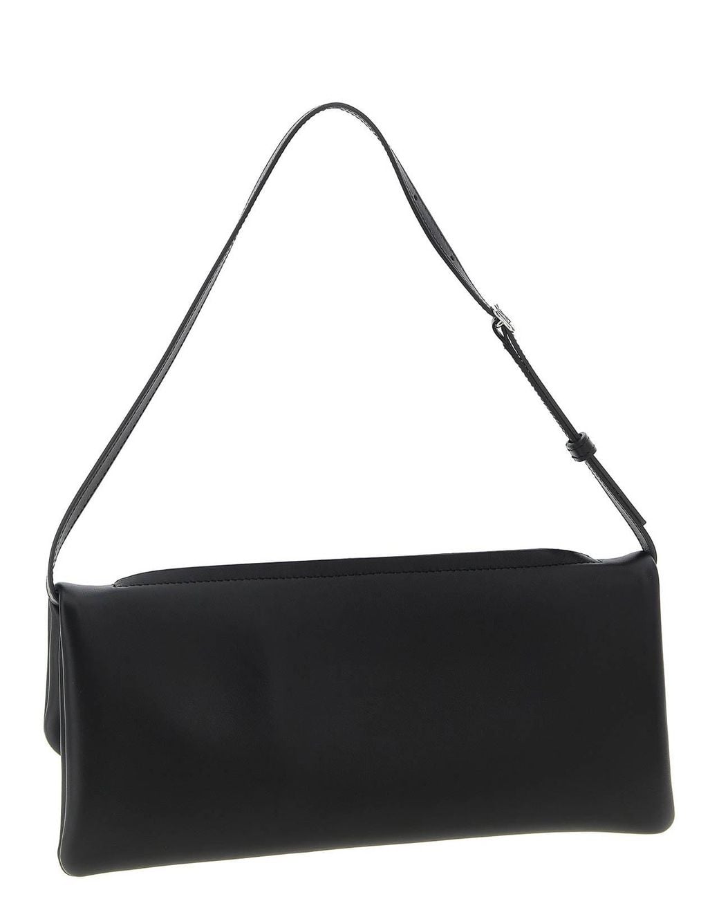 Courreges Black Wrist Clutch