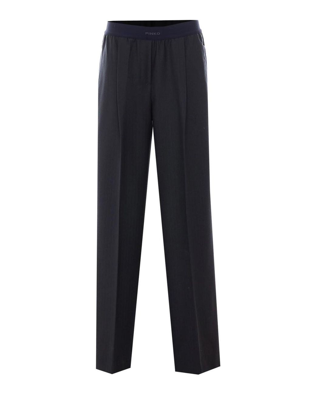 Pinko Blue Phaius Striped Pants