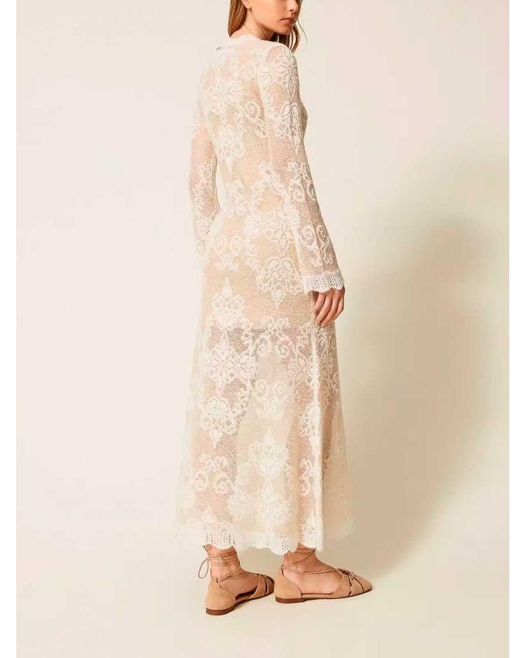 Twinset Natural Dress