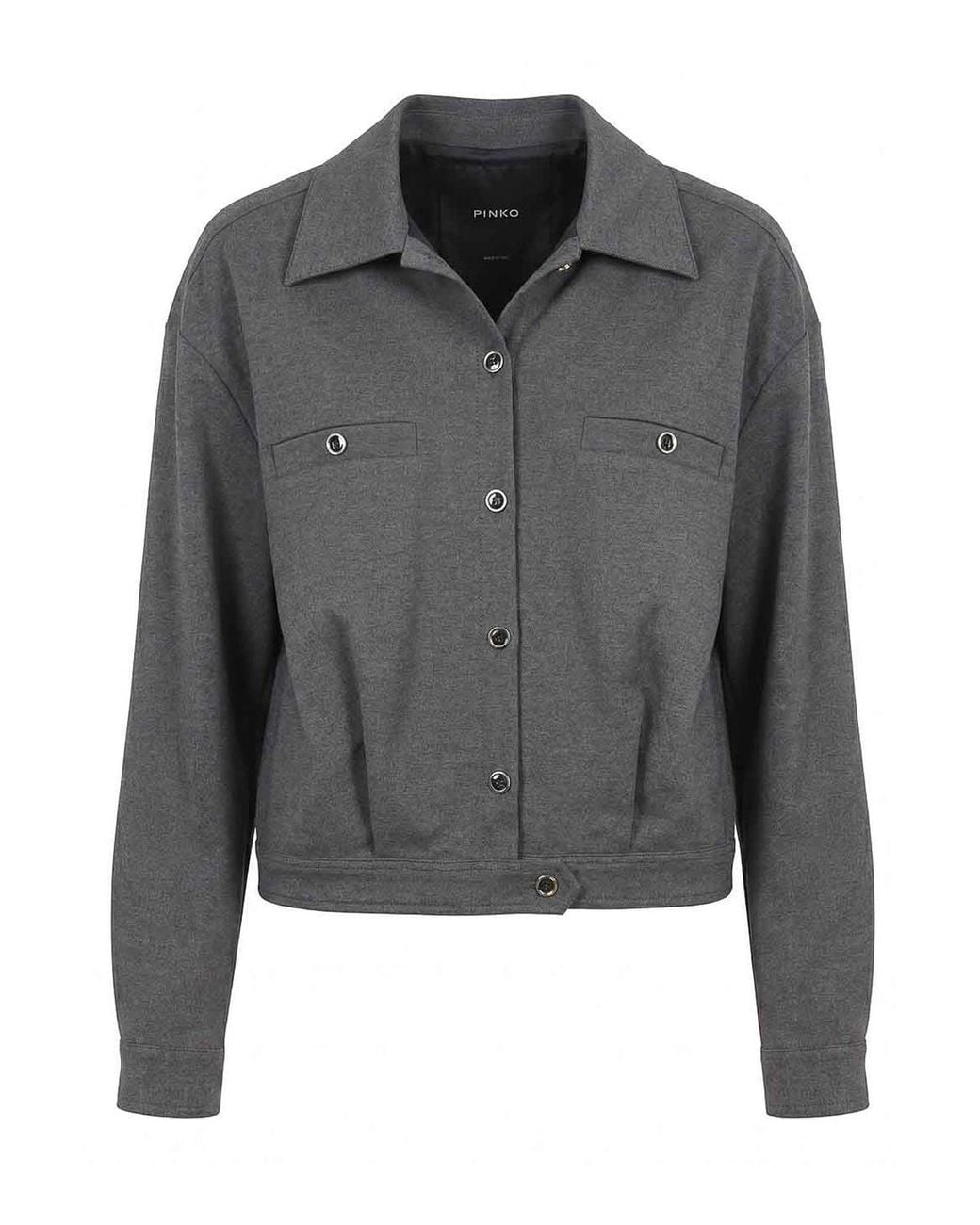 Pinko Gray Caprifoglio Jacket