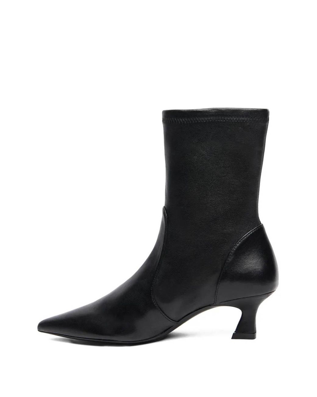 Stuart Weitzman Black Ankle Boots Vinnie Bootie