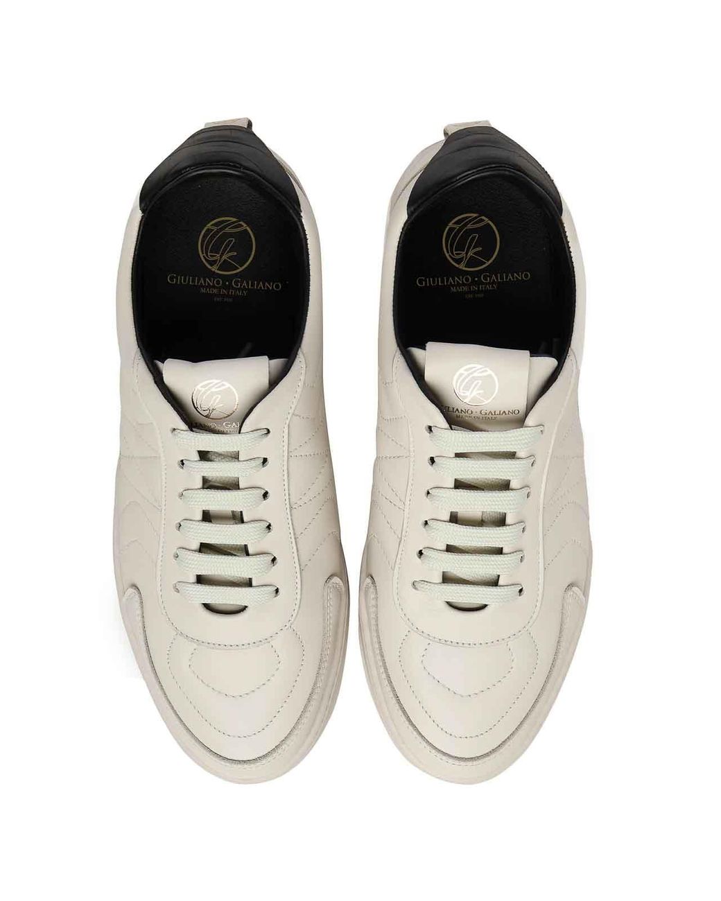 Giuliano Galiano White Dynasty Sneakers for men
