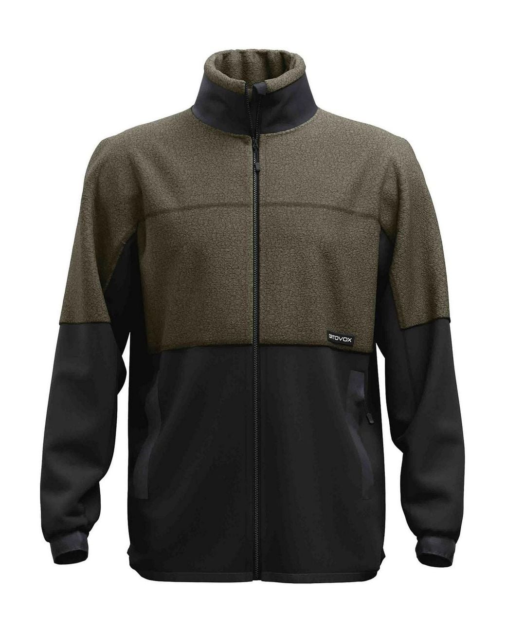 Ortovox Gray Fleece Teddy Jacket for men