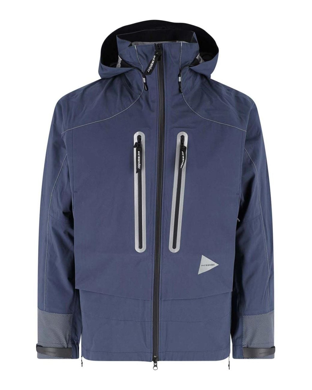 And Wander Blue Pertex Shield Waterproof Jacket for men