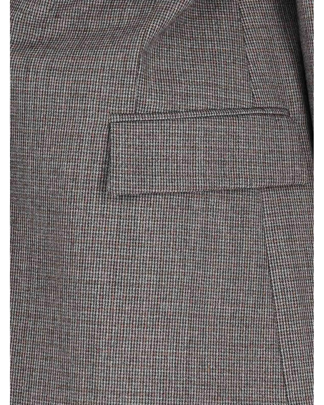Stella McCartney Gray Blazer Monopetto