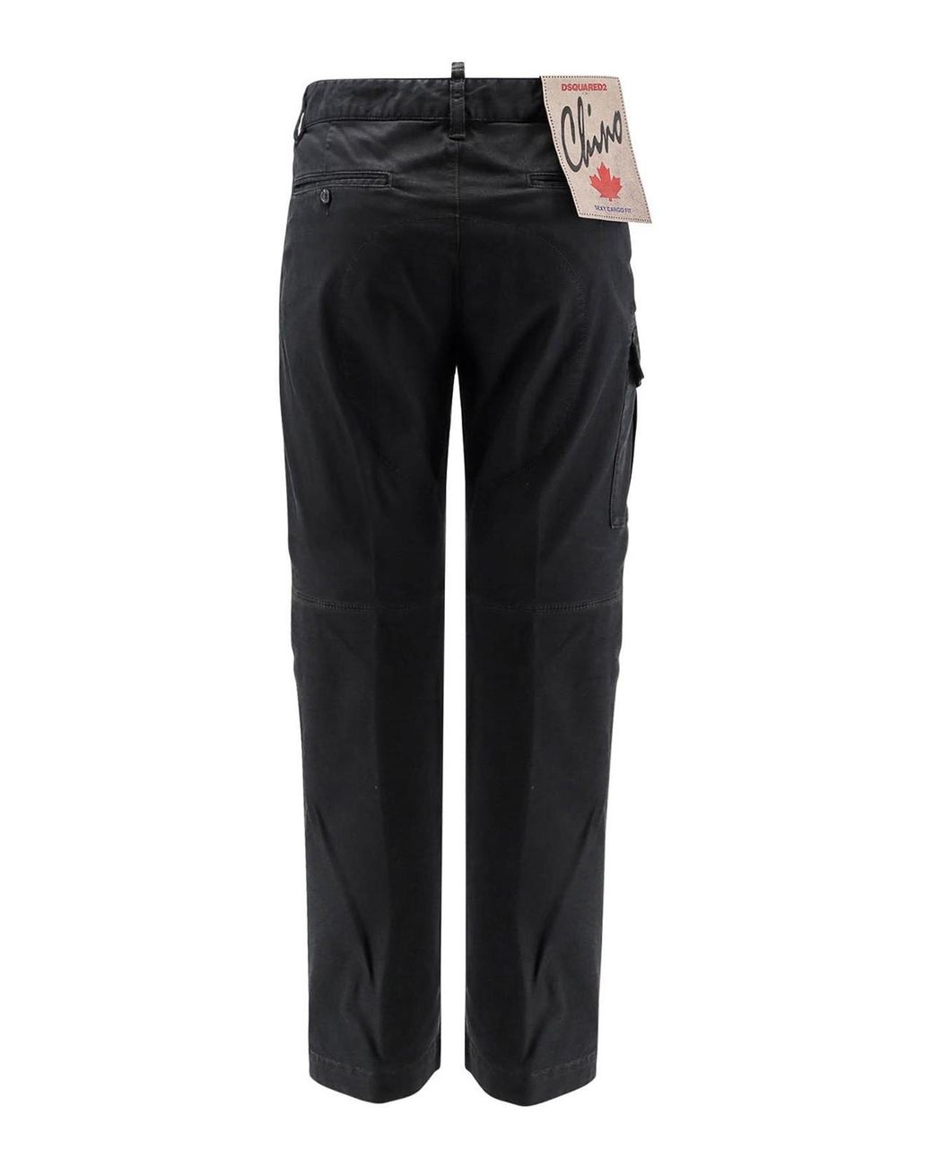 DSquared² Black Pantaloni Sexy Cargo Pant for men