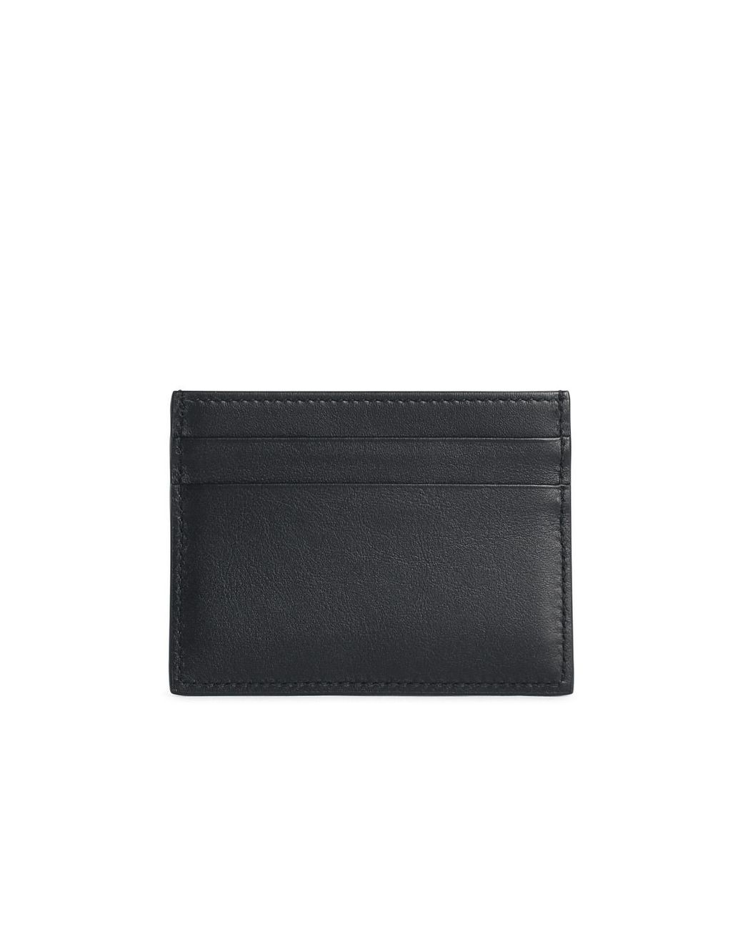 Dolce & Gabbana White Card Holder With Leather Logo