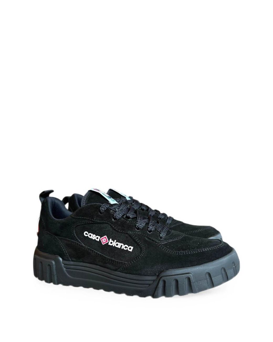 Casablanca Black Court Sneaker for men