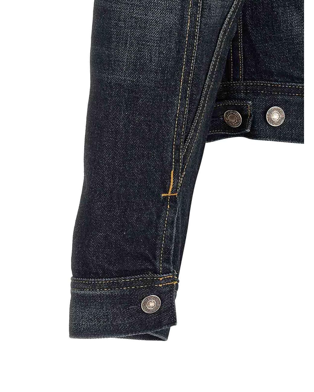 Tom Ford Blue Selvedge Icon' Jacket for men