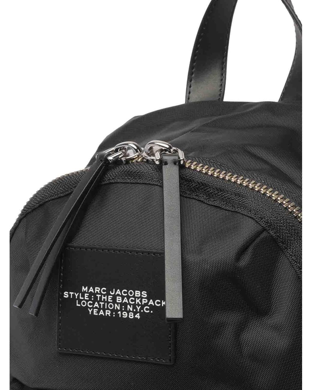 Marc Jacobs Black The Large Backpack