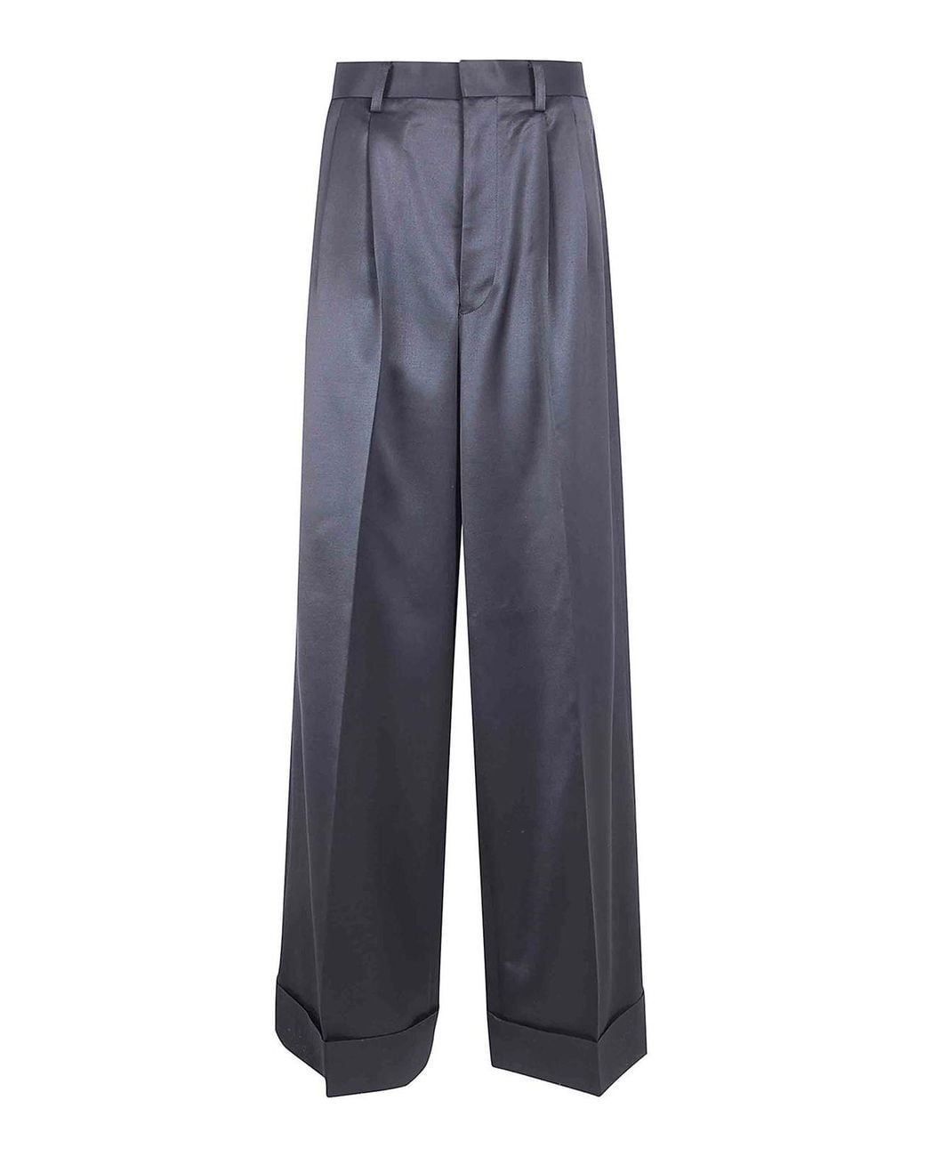 Junya Watanabe Blue Wide Leg Trousers