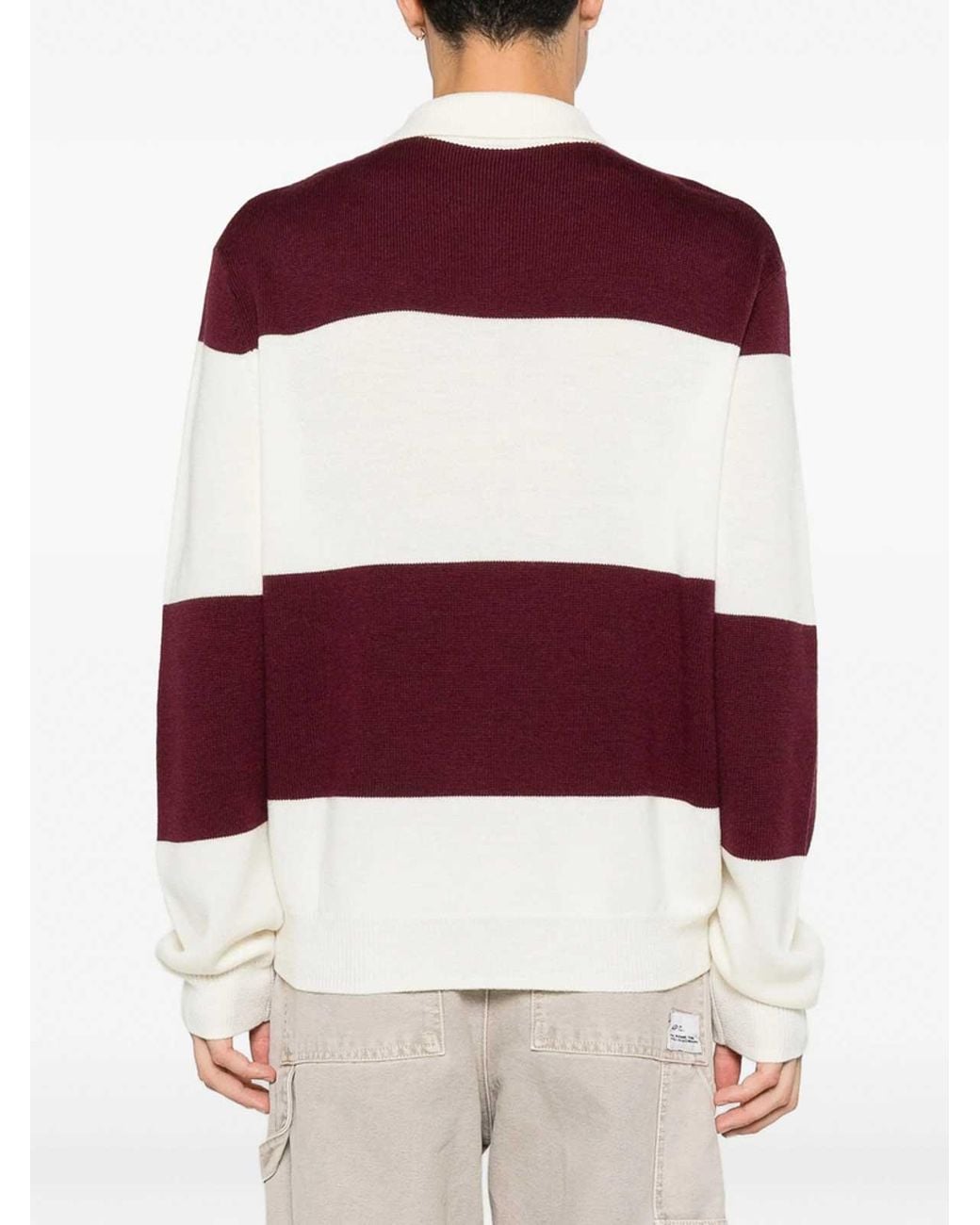 A.P.C. Red Sweater for men