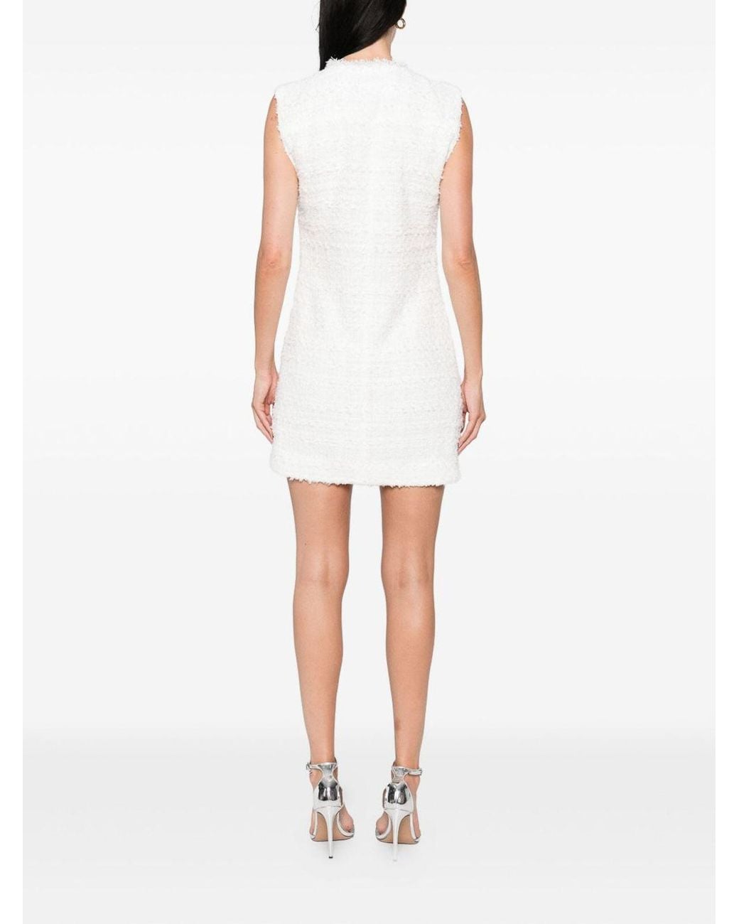 IRO White Sannai Mini Dress