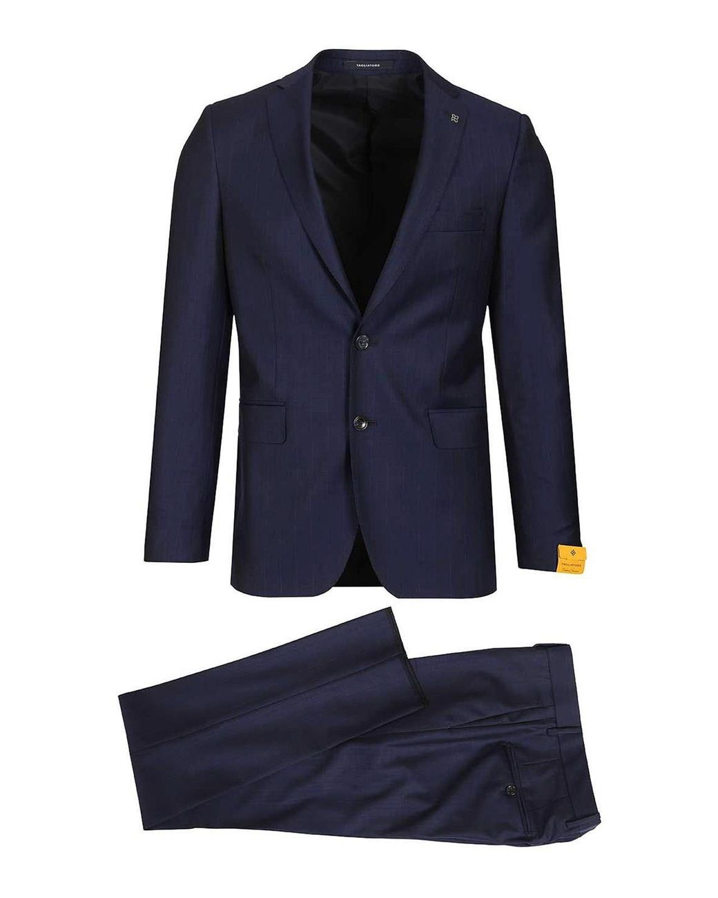 Tagliatore Blue Pinstripe Suit for men