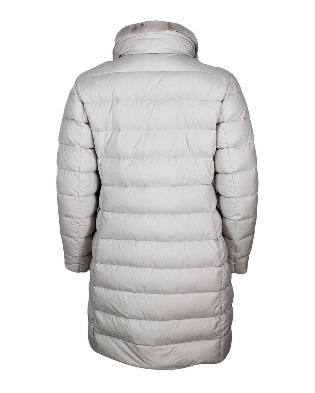 Moorer Gray Tech Fabric Coat