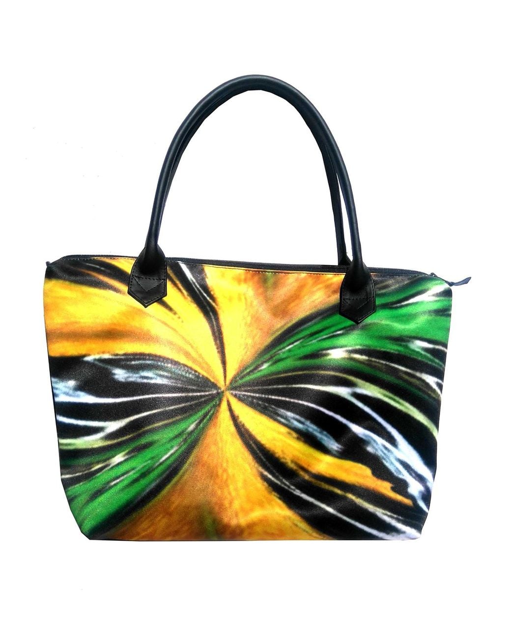 MARIA ENRICA NARDI Yellow Artemide Satin Bag