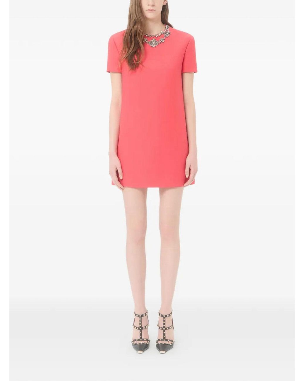 Valentino Garavani Pink Cashmere Dress