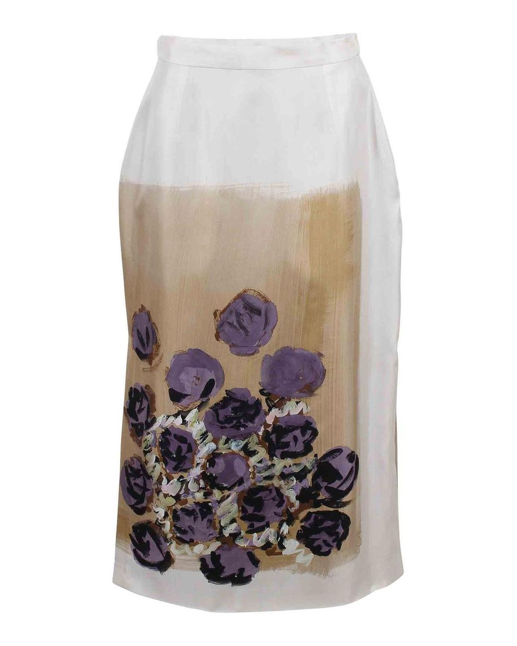 Antonio Marras White Pencil Skirt